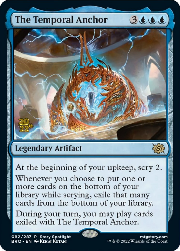 The Temporal Anchor [The Brothers' War: Prerelease Promos] | Good Games North