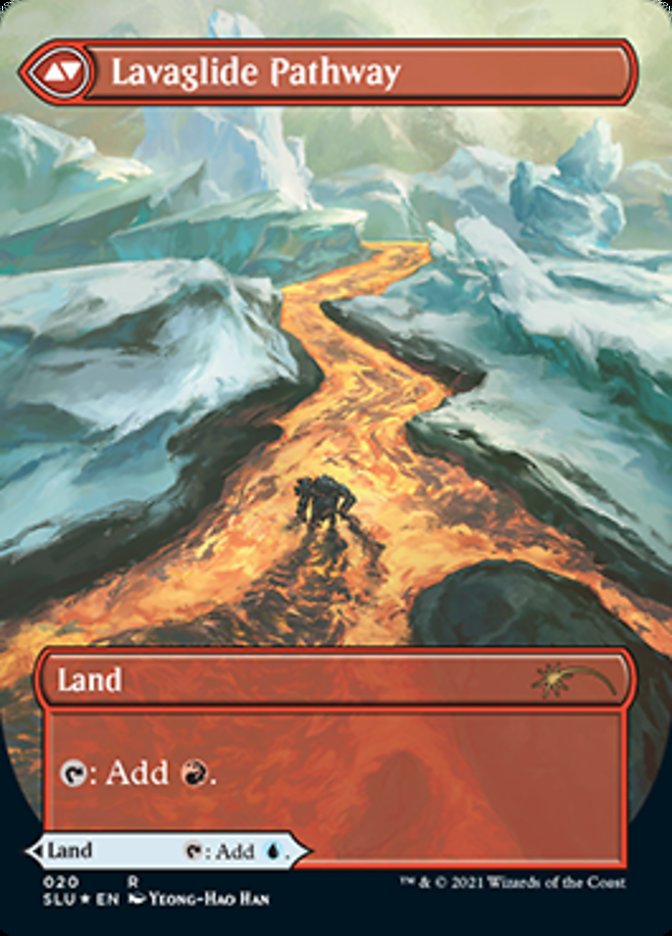 Riverglide Pathway // Lavaglide Pathway (Borderless) [Secret Lair: Ultimate Edition] | Good Games North