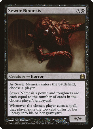 Sewer Nemesis [Commander 2011] | Good Games North
