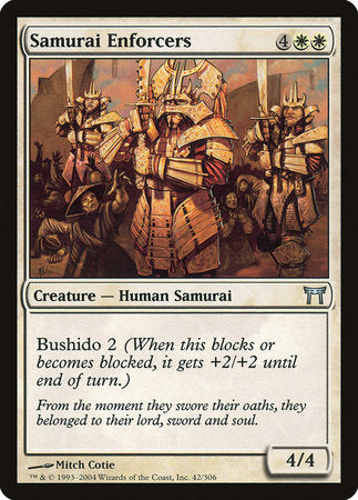 Samurai Enforcers [Champions of Kamigawa] | Good Games North