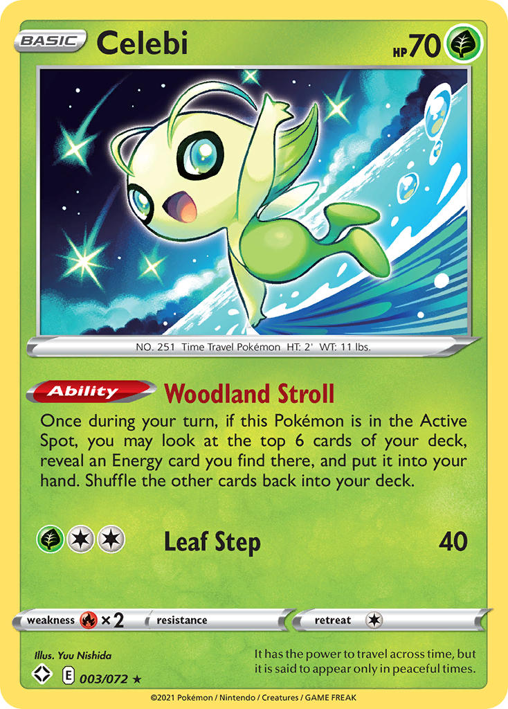 Celebi (003/072) [Sword & Shield: Shining Fates] | Good Games North