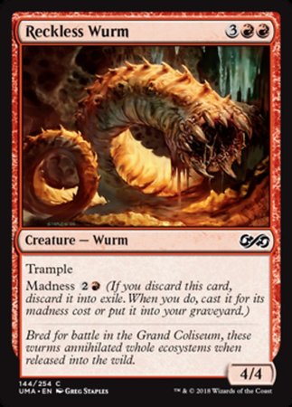Reckless Wurm [Ultimate Masters] | Good Games North
