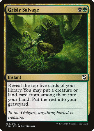 Grisly Salvage [Commander 2018] | Good Games North