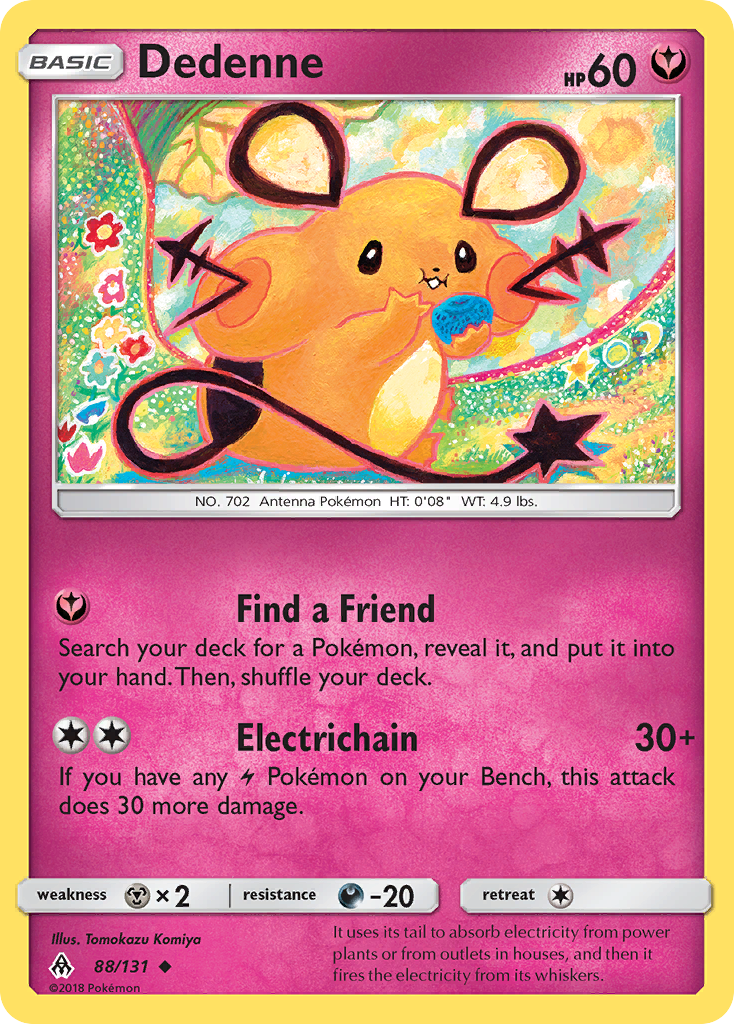 Dedenne (88/131) [Sun & Moon: Forbidden Light] | Good Games North