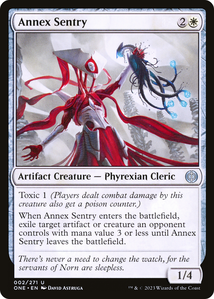 Annex Sentry [Phyrexia: All Will Be One] | Good Games North