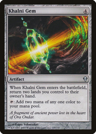 Khalni Gem [Zendikar] | Good Games North