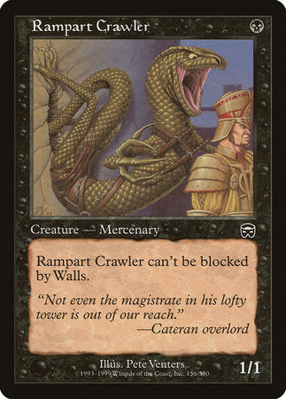 Rampart Crawler [Mercadian Masques] | Good Games North