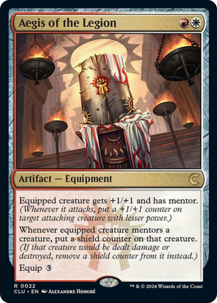 Aegis of the Legion [Ravnica: Clue Edition] | Good Games North
