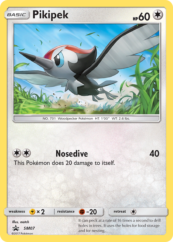 Pikipek (SM07) [Sun & Moon: Black Star Promos] | Good Games North