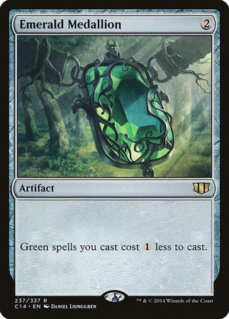 Emerald Medallion [Commander 2014] | Good Games North