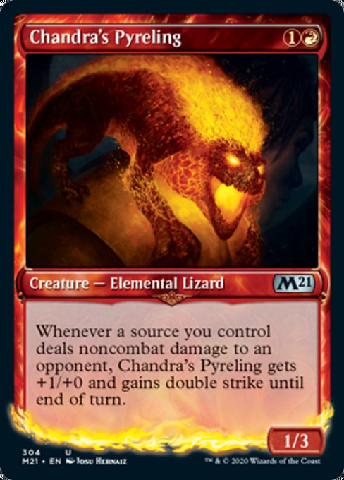 Chandra's Pyreling (Showcase) [Core Set 2021] | Good Games North