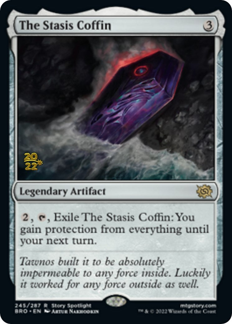 The Stasis Coffin [The Brothers' War: Prerelease Promos] | Good Games North