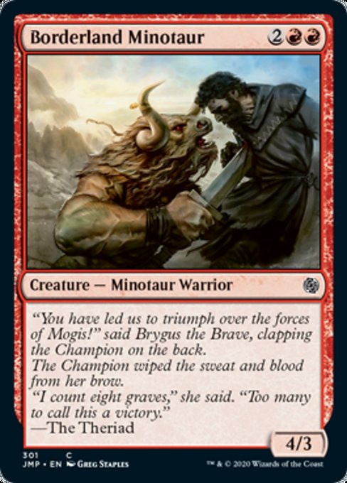 Borderland Minotaur [Jumpstart] | Good Games North