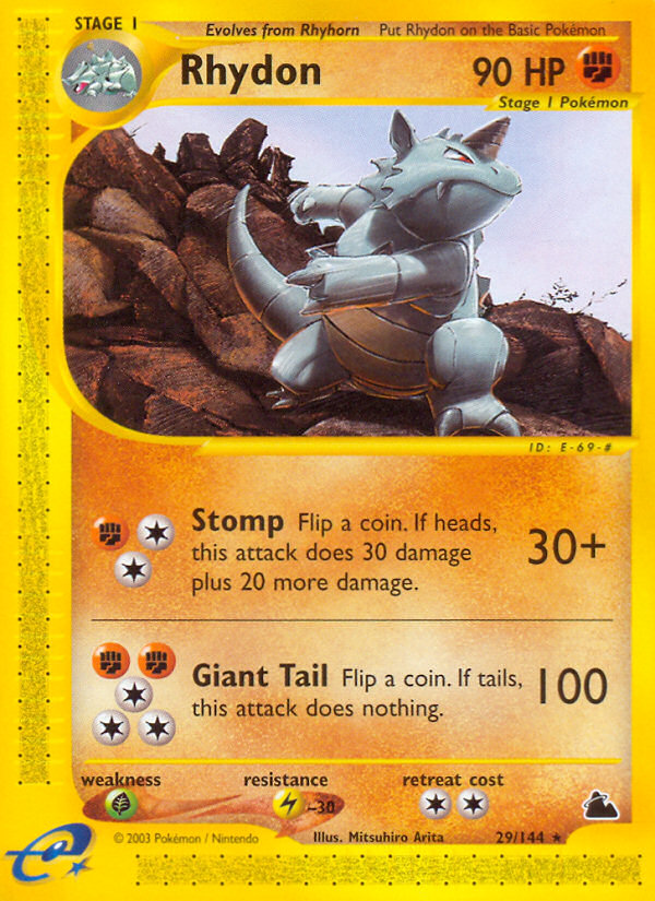 Rhydon (29/144) [Skyridge] | Good Games North