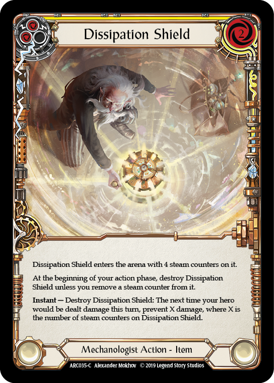 Dissipation Shield [ARC035-C] 1st Edition Normal | Good Games North