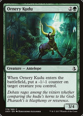 Ornery Kudu [Amonkhet] | Good Games North