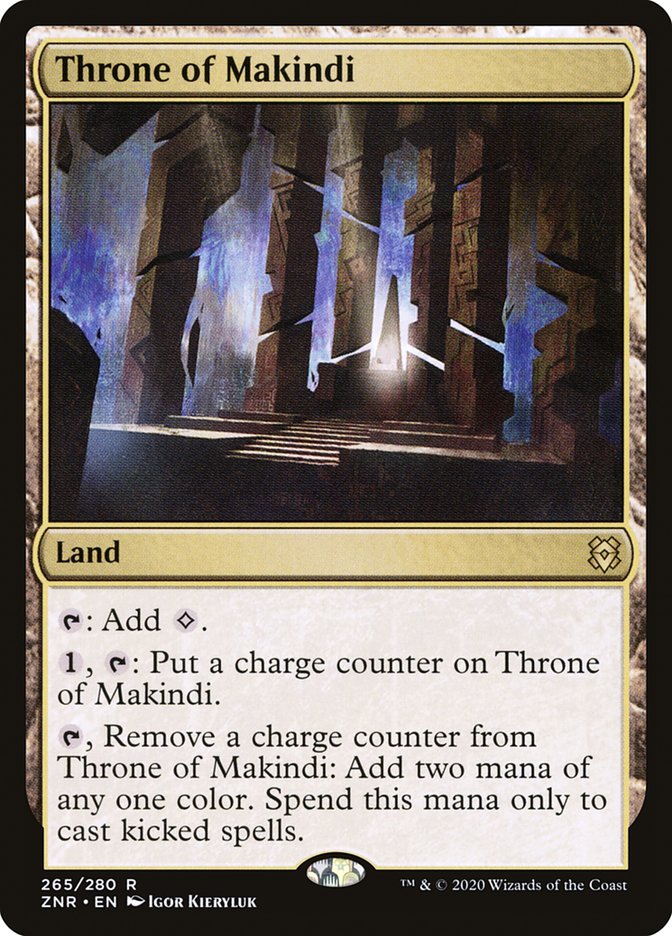 Throne of Makindi [Zendikar Rising] | Good Games North