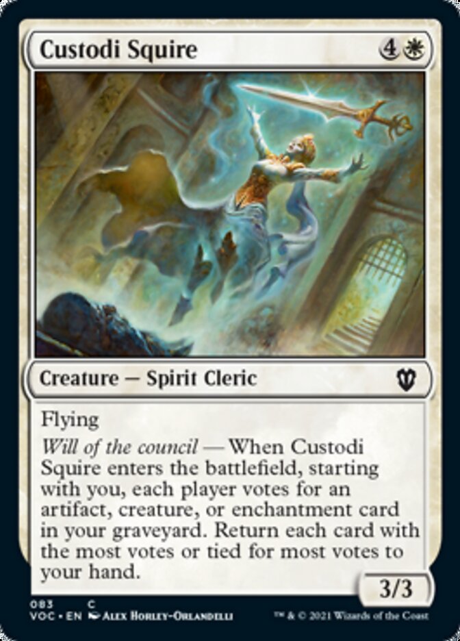 Custodi Squire [Innistrad: Crimson Vow Commander] | Good Games North