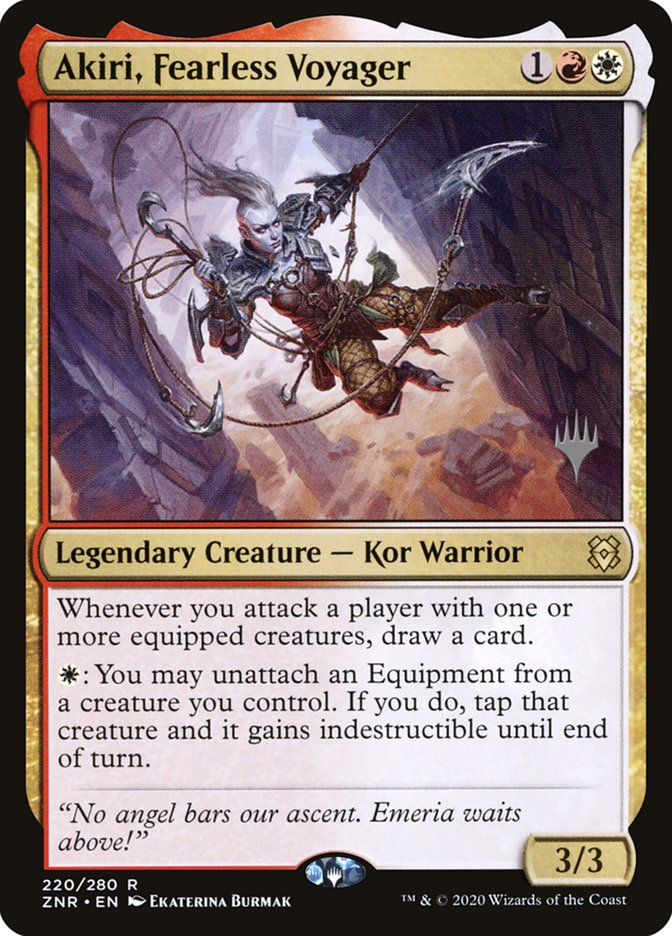 Akiri, Fearless Voyager (Promo Pack) [Zendikar Rising Promos] | Good Games North