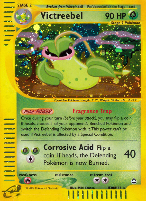 Victreebel (H30/H32) [Aquapolis] | Good Games North