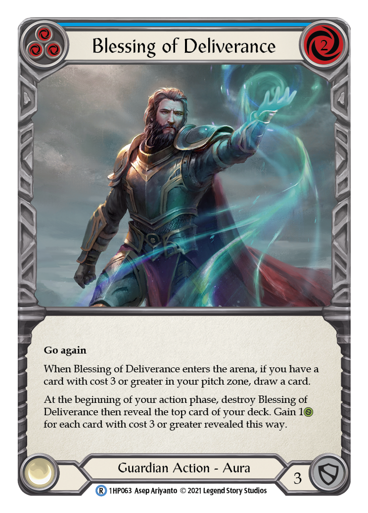 Blessing of Deliverance (Blue) [1HP063] | Good Games North