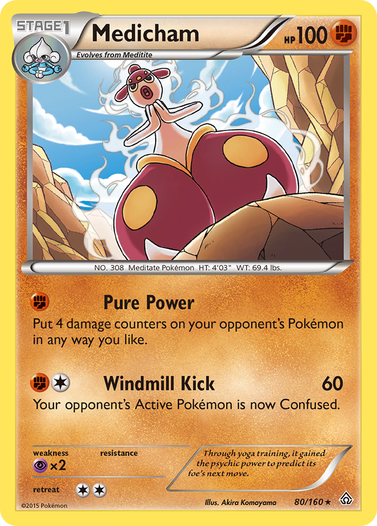 Medicham (80/160) [XY: Primal Clash] | Good Games North