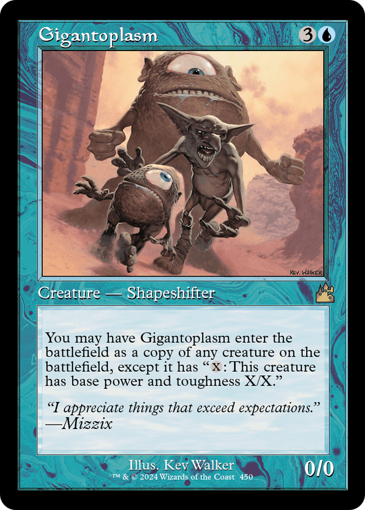 Gigantoplasm (Retro Frame) [Ravnica Remastered] | Good Games North