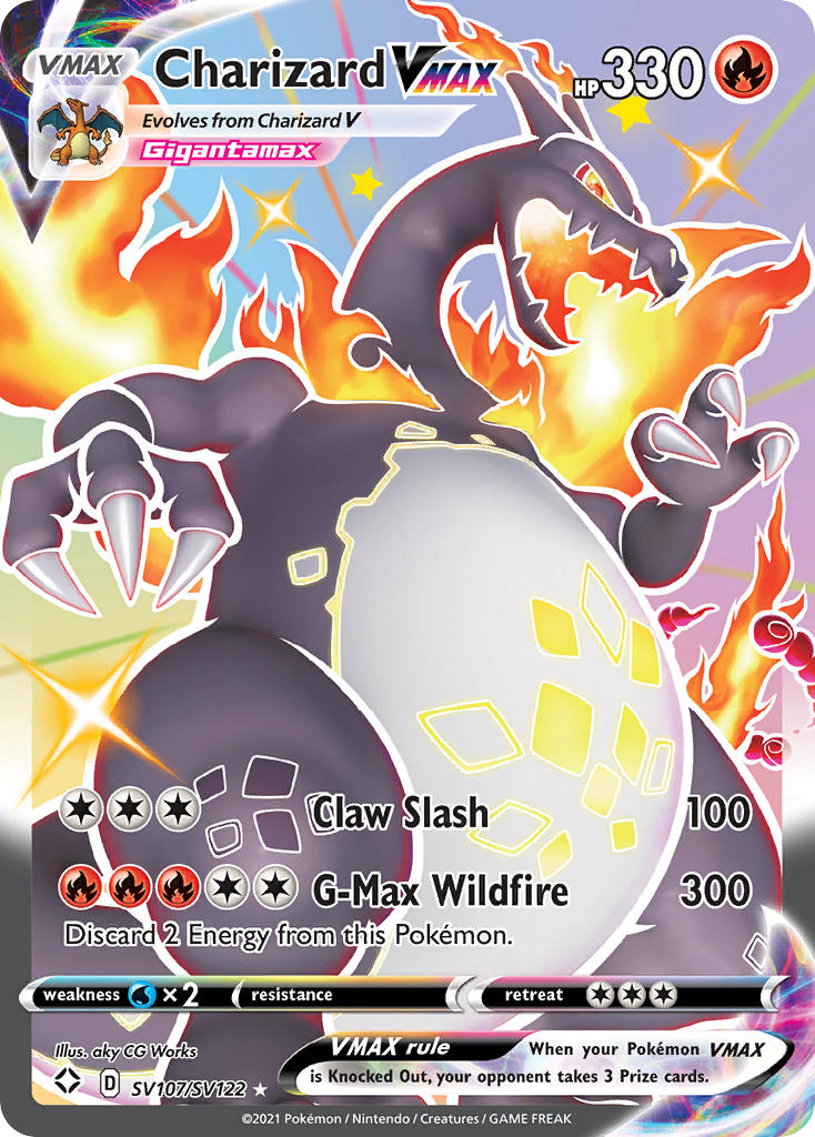 Charizard VMAX (SV107/SV122) [Sword & Shield: Shining Fates] | Good Games North