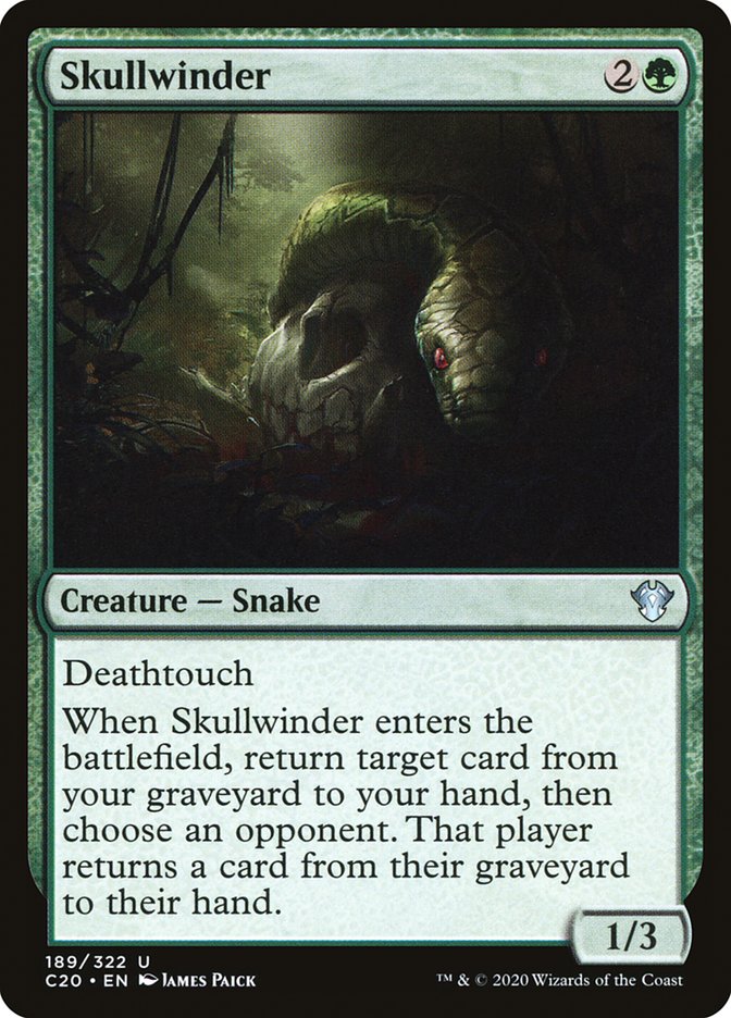 Skullwinder [Commander 2020] | Good Games North