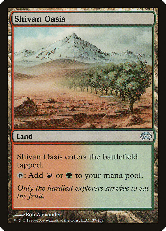 Shivan Oasis [Planechase] | Good Games North