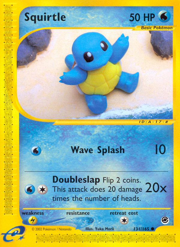 Squirtle (131/165) [Expedition: Base Set] | Good Games North