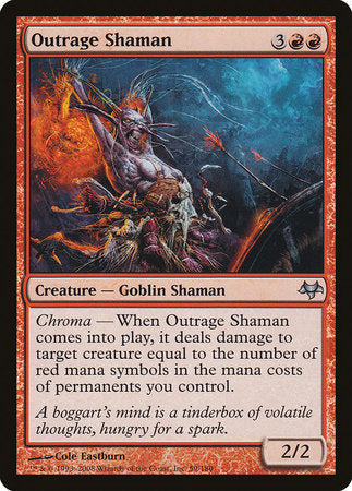 Outrage Shaman [Eventide] | Good Games North
