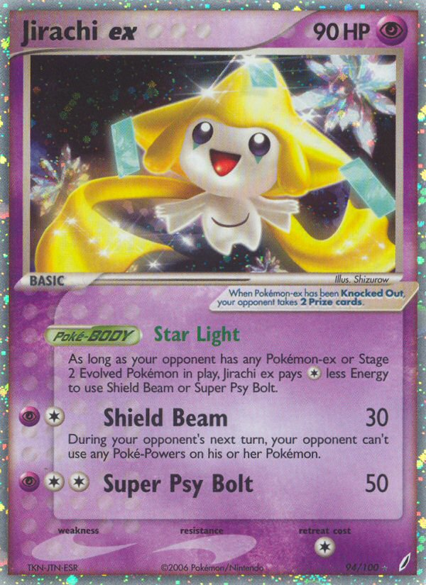 Jirachi ex (94/100) [EX: Crystal Guardians] | Good Games North