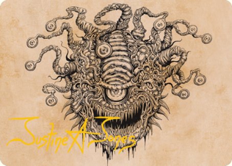 Baleful Beholder (Showcase) Art Card (Gold-Stamped Signature) [Dungeons & Dragons: Adventures in the Forgotten Realms Art Series] | Good Games North