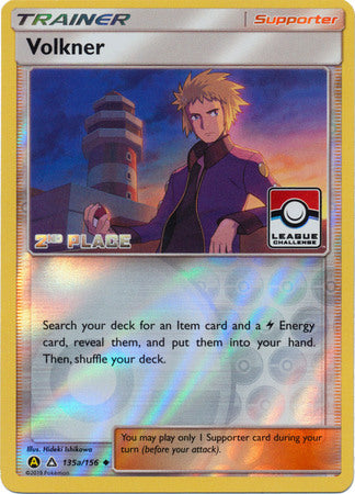 Volkner (135a/156) (League Challenge 2nd Place) [Sun & Moon: Ultra Prism] | Good Games North