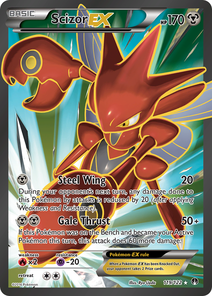 Scizor EX (119/122) [XY: BREAKpoint] | Good Games North