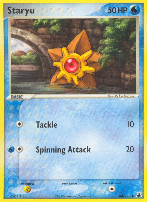 Staryu (84/113) [EX: Delta Species] | Good Games North