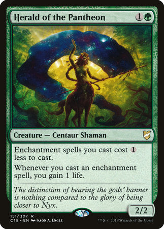 Herald of the Pantheon [Commander 2018] | Good Games North