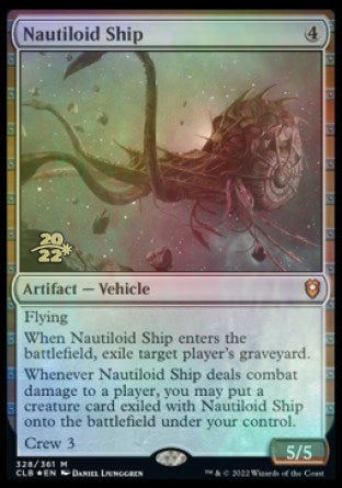 Nautiloid Ship [Commander Legends: Battle for Baldur's Gate Prerelease Promos] | Good Games North
