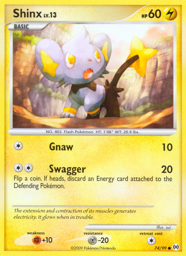 Shinx (74/99) [Platinum: Arceus] | Good Games North