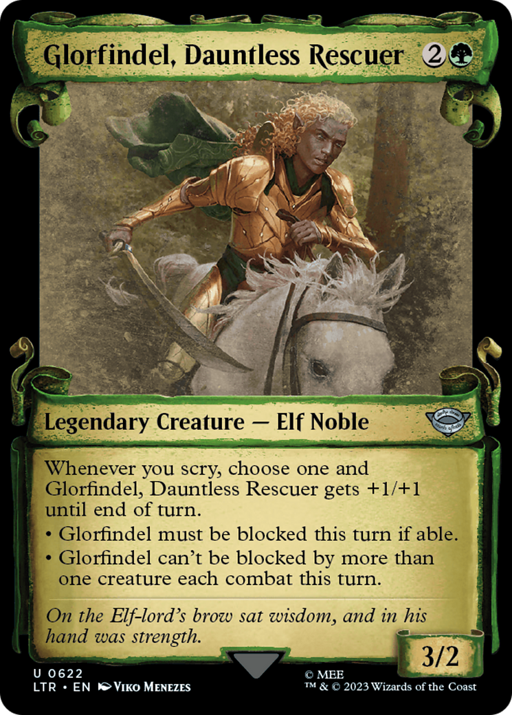 Glorfindel, Dauntless Rescuer [The Lord of the Rings: Tales of Middle-Earth Showcase Scrolls] | Good Games North