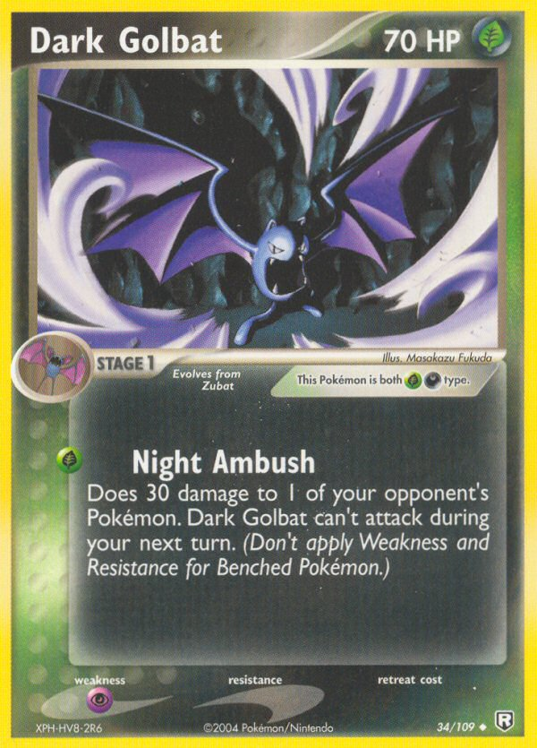Dark Golbat (34/109) [EX: Team Rocket Returns] | Good Games North