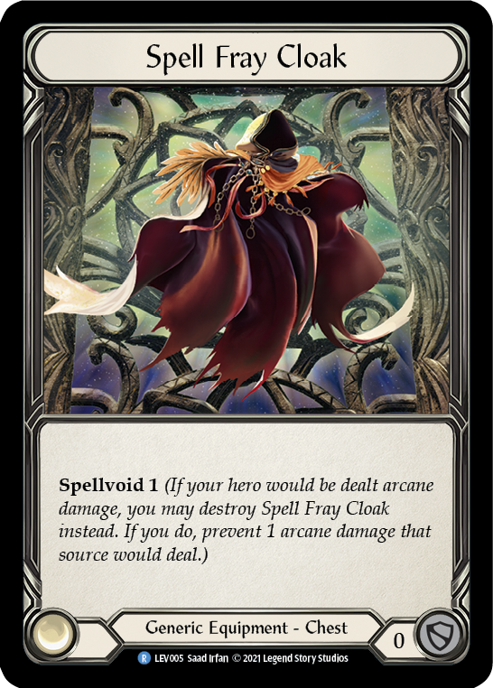 Spell Fray Cloak [LEV005] (Monarch Levia Blitz Deck) | Good Games North