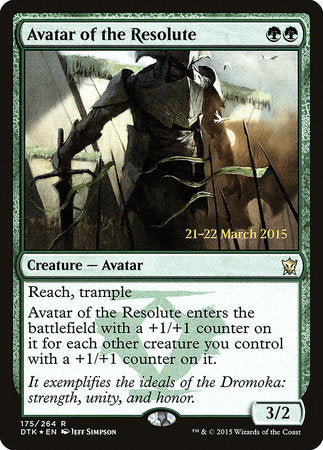 Avatar of the Resolute [Dragons of Tarkir Promos] | Good Games North