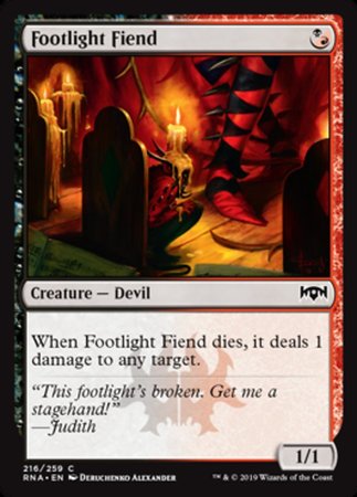 Footlight Fiend [Ravnica Allegiance] | Good Games North