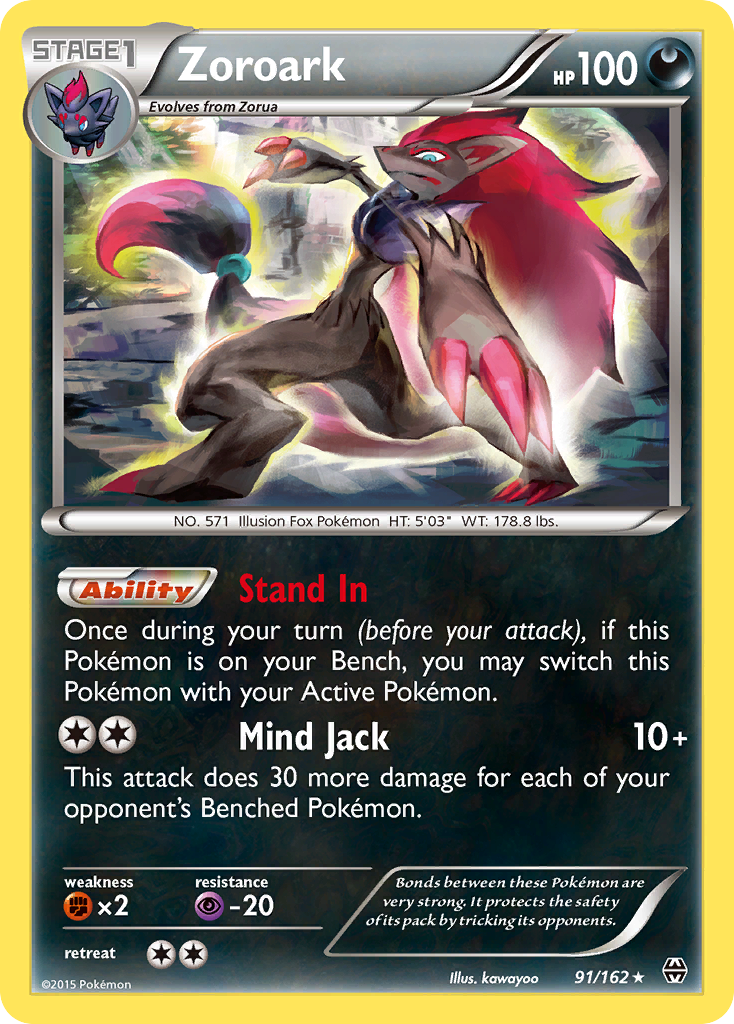 Zoroark (91/162) [XY: BREAKthrough] | Good Games North