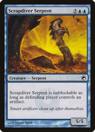 Scrapdiver Serpent [Scars of Mirrodin] | Good Games North