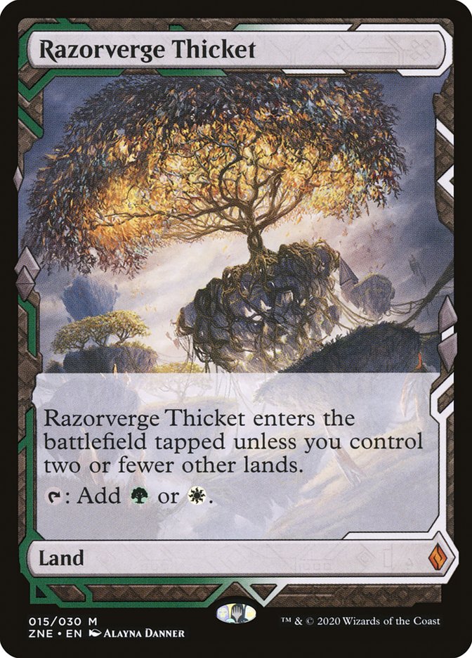 Razorverge Thicket [Zendikar Rising Expeditions] | Good Games North