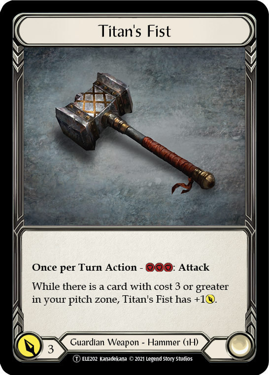 Briar, Warden of Thorns // Titan's Fist [U-ELE062] Unlimited Normal | Good Games North