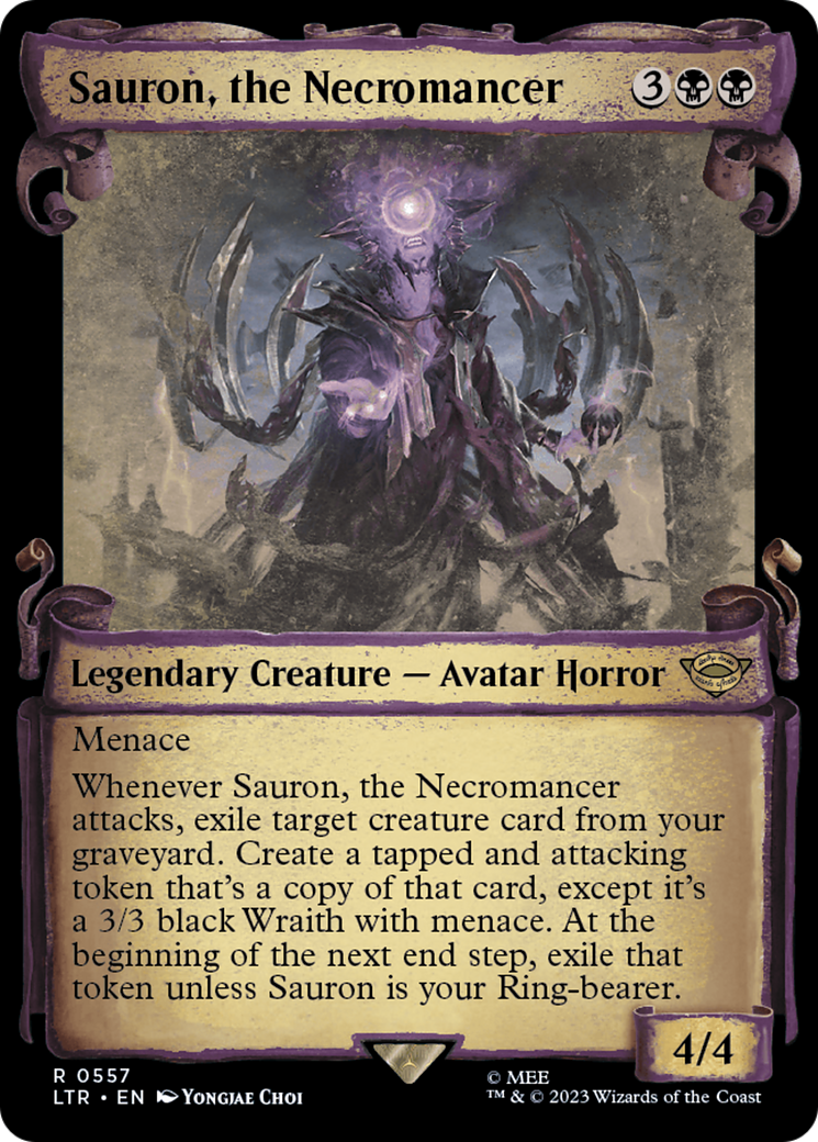 Sauron, the Necromancer [The Lord of the Rings: Tales of Middle-Earth Showcase Scrolls] | Good Games North